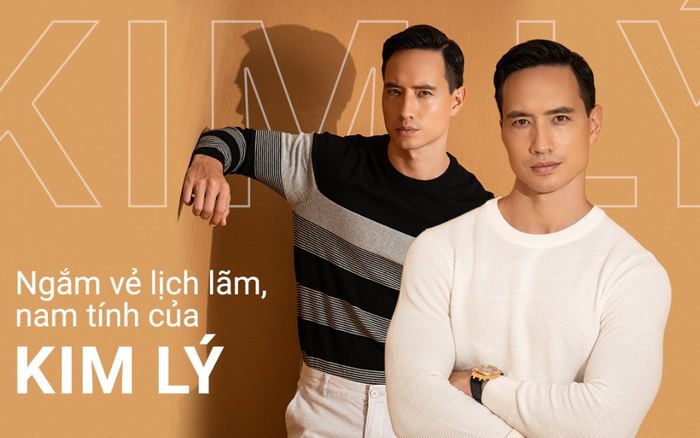 Ngắm vẻ lịch lãm, nam tính của Kim Lý - ông bố hai con điển trai nhất showbiz