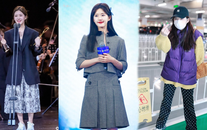 Triệu Lộ Tư xinh đẹp nhưng gu thời trang bị chê 'ba chìm bảy nổi' thất thường