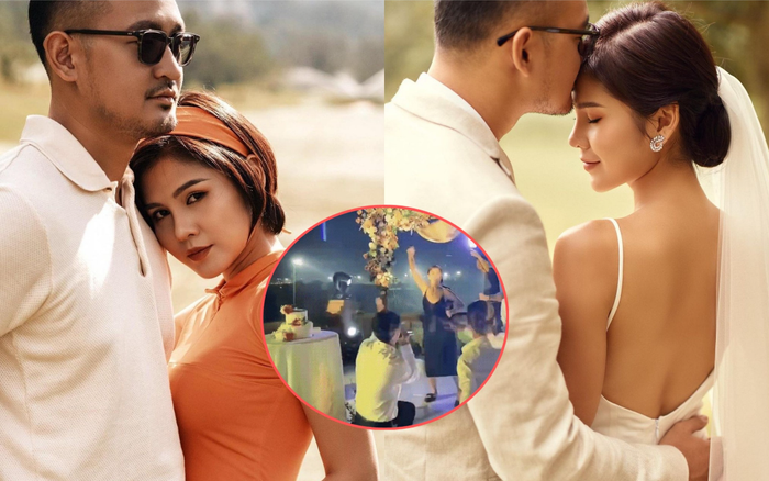 Hết chính chuyên thùy mị, MC Thu Hoài 'lột xác', 'quẩy banh nóc' trong tiệc mời cưới