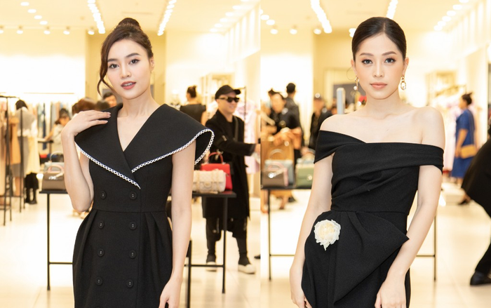 Á hậu Phương Nga, Ninh Dương Lan Ngọc thanh lịch, tụ hội cùng nhau, fan ngây người vì khoảnh khắc đẹp