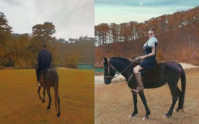 Ông xã Huyền Baby gây 'sốt' với khoảnh khắc cưỡi ngựa, vẻ ngoài phong độ khiến ai cũng trầm trồ