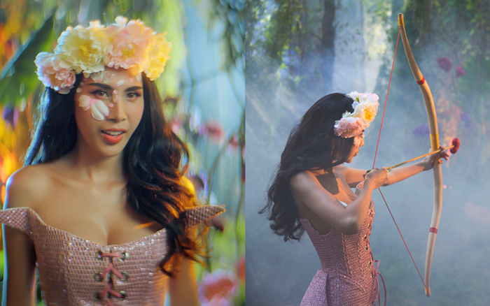 Váy áo siêu gợi cảm của Thủy Tiên trong MV Ngải tình giống loạt sao Hollywood