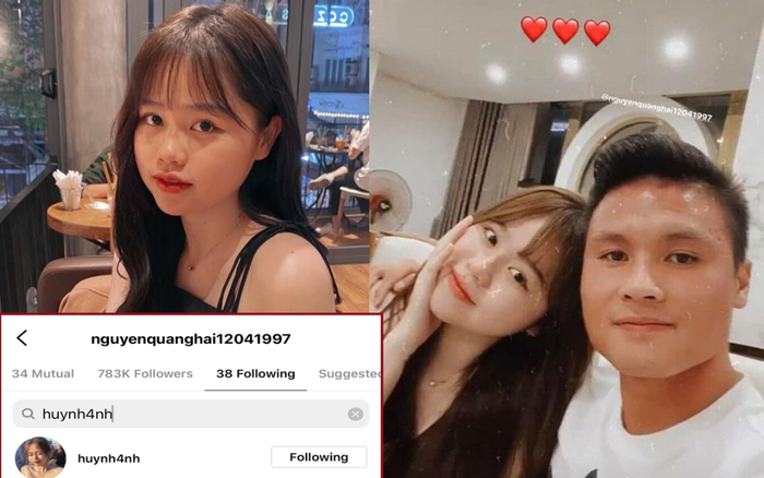 Huỳnh Anh có động thái 'lạ' sau khi Quang Hải bất ngờ theo dõi trở lại