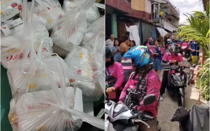 Thấy 42 shipper tới giao đồ ăn trước cửa, khách hàng khóc lóc sợ hãi khi biết sự thật