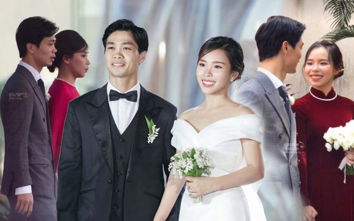 3 lần như 1, vợ Công Phương vẫn chung thủy với kiểu tóc thanh lịch trong đám cưới
