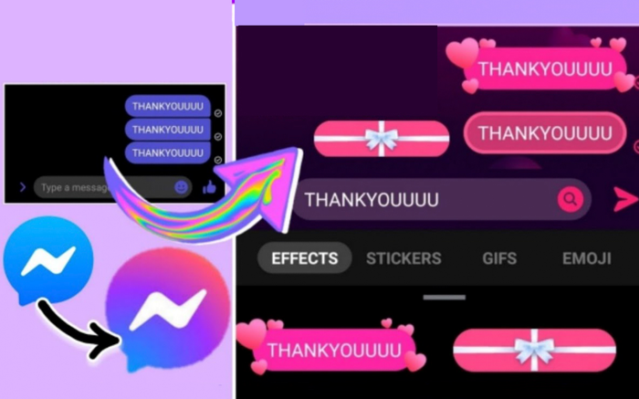 Facebook Messenger có loạt hiệu ứng mới toanh, cập nhật ngay kẻo tiếc