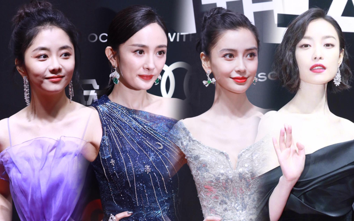 Thảm đỏ 'GQ 2020': Dương Mịch 'đừ' kém sắc với chiếc váy 'thảm họa', Nghê Ni - Angela Baby đẹp ngút ngời