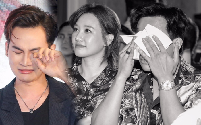 Trọn khoảnh khắc tại họp báo 'Bố Già 2021': Trấn Thành - Ali Hoàng Dương khóc òa, Hari Won tươi 'roi rói'