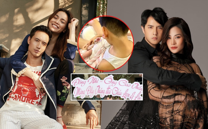 Hà Hồ hạnh phúc viên mãn: Subeo chăm em 'ngon lành', Đông Nhi tặng quà xịn ngày Lisa - Leon đầy tháng