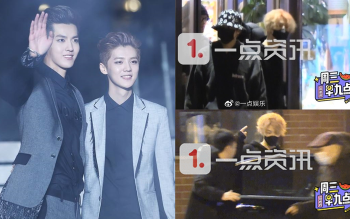 Phát hiện Lộc Hàm và Ngô Diệc Phàm lại lén lút hẹn hò, khi về còn không quên làm cử chỉ thân mật