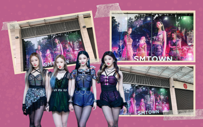 Chơi lớn như SM: Treo poster quảng bá Aespa ngay tại Việt Nam