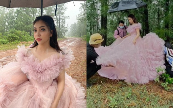 Chia tay Quang Hải với chuyện 'giàu nó bạc lắm', Nhật Lê trở thành cô dâu hạnh phúc