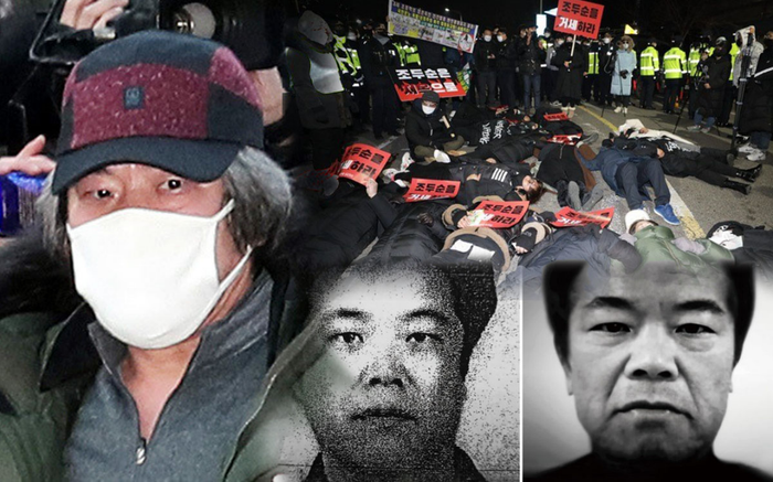 Tội phạm ấu dâm Cho Doo Soon nhận 'mưa' trứng thối từ dân Hàn ngày mãn tù, biểu tình dữ dội