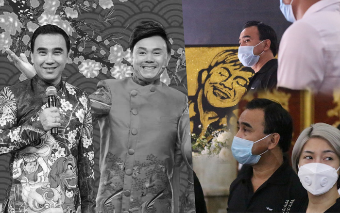 Quyền Linh nghẹn ngào tiễn biệt NS Chí Tài: 'Anh về Mỹ với gia đình, nhưng lần này không quay lại nữa'