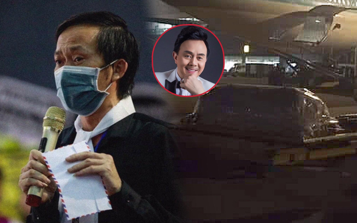 Lộ ảnh linh cữu nghệ sĩ Chí Tài nằm trơ trọi giữa sân bay vào đêm muộn: Dân mạng đau xé lòng!