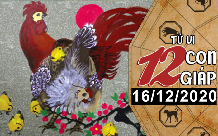 Tử vi thứ 4 ngày 16/12/2020 của 12 con giáp: Thân thoát khỏi kiếp FA, Dậu tiêu xài hoang phí