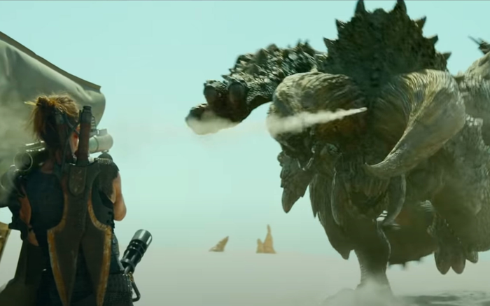 Giết zombie chán chê, Milla Jovovich chuyển qua săn quái vật cùng Tony Jaa trong Monster Hunter