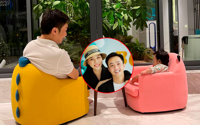 Cường Đô La khoe khoảnh khắc đáng yêu cùng Suchin, trìu mến: 'Yêu công chúa của ba'