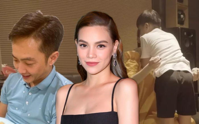 Trọn vẹn cuộc điện thoại Cường Đô La chúc mừng Hà Hồ - Kim Lý sinh đôi