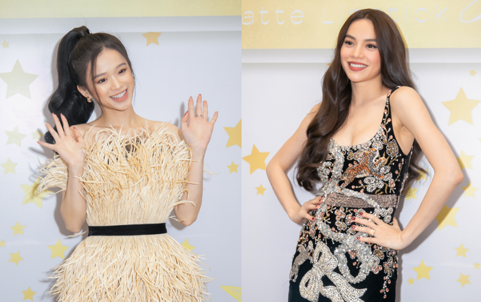 Linh Ka như viên kẹo ngọt tí hon khi đứng cạnh 'người khổng lồ' Hồ Ngọc Hà