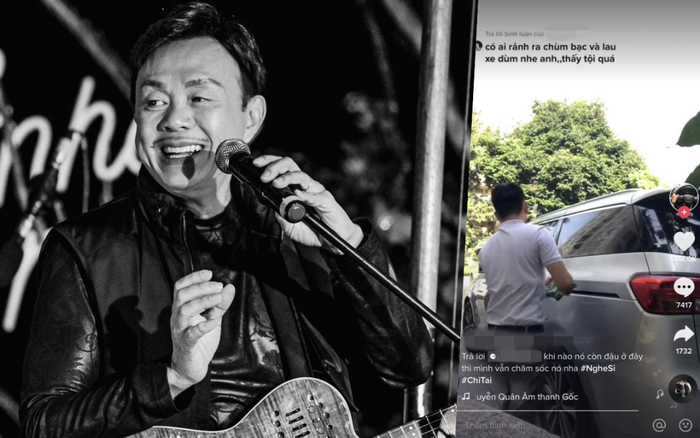 Hàng xóm thường xuyên mang nước lau chùi ô tô cho cố nghệ sĩ Chí Tài tại chung cư