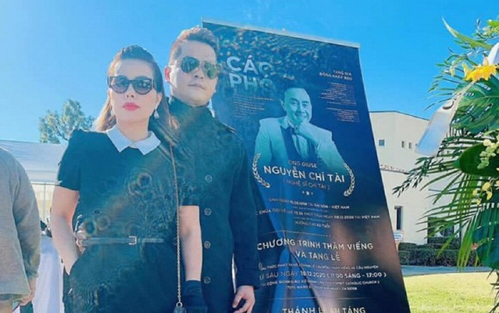 Đụng mặt vợ cũ tại đám tang cố nghệ sĩ Chí Tài, diễn viên Hoàng Anh thản nhiên ôm eo 'tình tin đồn'