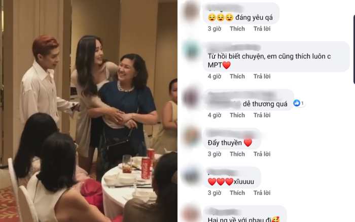 Mai Phương Thúy lễ phép cúi người chào mẹ Noo Phước Thịnh, đáng yêu chuẩn dâu ngoan chính hiệu