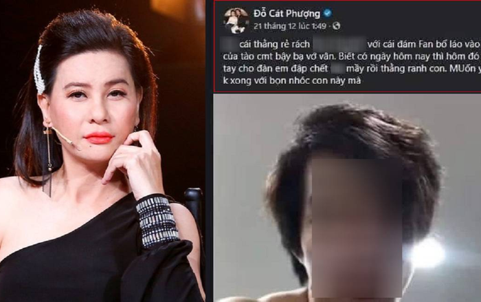 Cát Phượng lên tiếng về status mới gọi gymer xúc phạm cố nghệ sĩ Chí Tài là 'thằng giẻ rách'