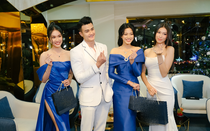 'Nam thần' Vĩnh Thụy bảnh bao cùng top 3 HHVN 2020, Á hậu Ngọc Thảo 'tạo nét' bằng điều đặc biệt này