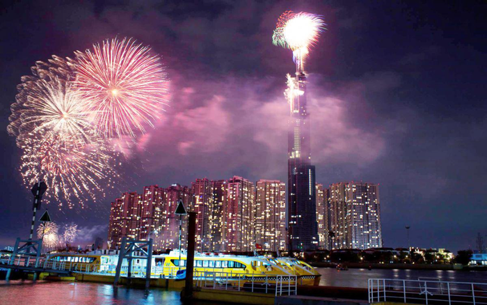 TP.HCM sẽ bắn pháo hoa tại 3 địa điểm dịp Tết Dương lịch 2021
