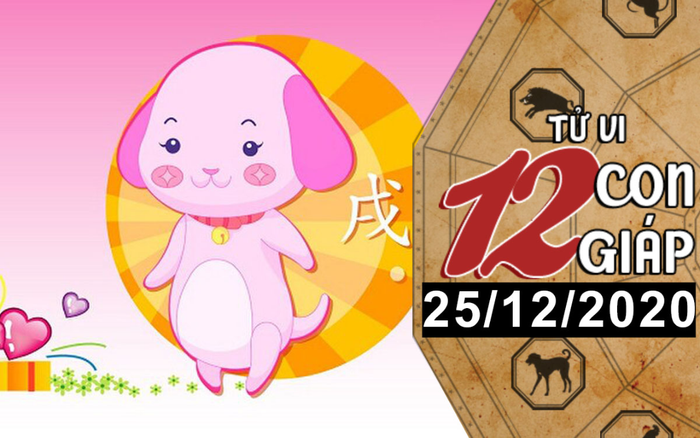 Tử vi thứ 6 ngày 25/12/2020 của 12 con giáp: Tuất vượng tài lộc