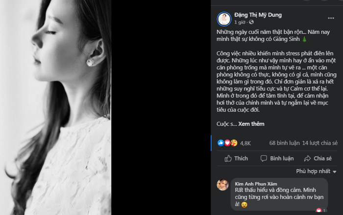 Midu hé lộ nguyên do liên tiếp đăng status tâm trạng những ngày cuối năm khiến dân mạng lo lắng