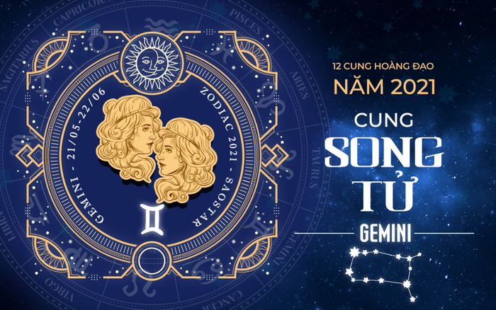 Xem tử vi cung Song Tử năm 2021: Sự nghiệp vững chắc, dòng tiền chảy vào như nước