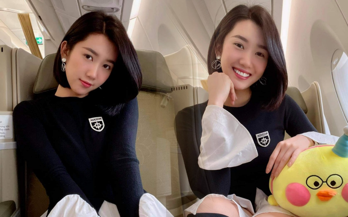 Mặc váy siêu ngắn, Thúy Ngân 'dở khóc dở cười' khi bị tiếp viên tưởng nhầm là khăn ăn