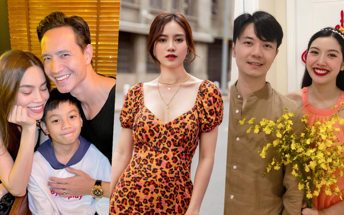 Sao Việt đón năm 2021: Hà Hồ - Kim Lý ôm chặt Subeo chúc Tết, Cường Đô La khoe con gái Suchin bụ bẫm