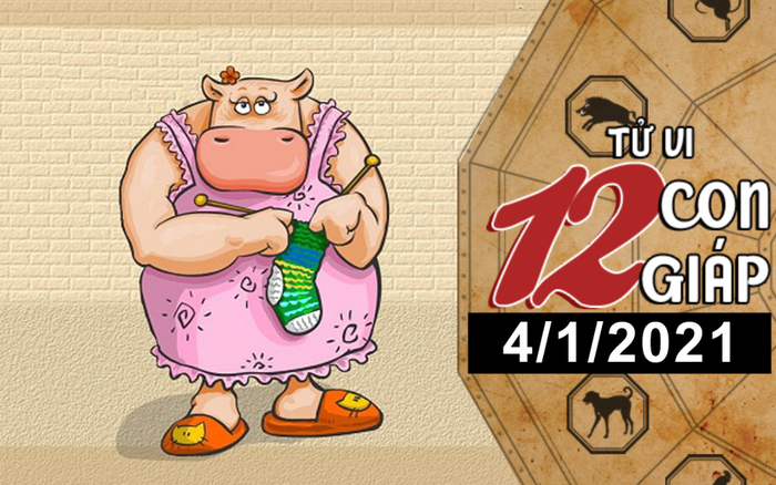 Tử vi thứ 2 ngày 4/1/2021 của 12 con giáp: Sửu vượng vận đào hoa, Tỵ gặp nhiều phiền phức