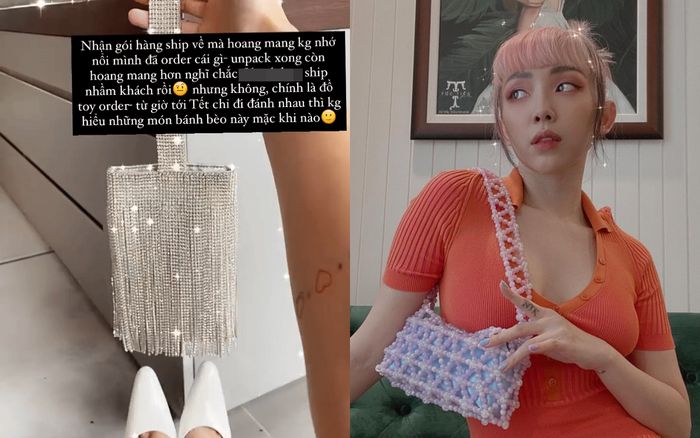 Order hàng online miệt mài, Tóc Tiên chưng hửng khi nhìn vào món đồ mình đã đặt