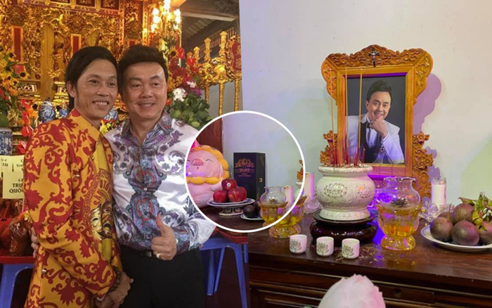 Hoài Linh lập bàn thờ tưởng nhớ Chí Tài, dân tình chú ý món đồ đặt cạnh gây xúc động