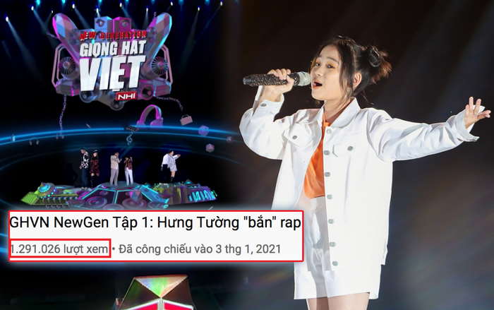 Tập 1 Giọng hát Việt nhí New Generation cán mốc 'triệu view', tiết mục của Hà Anh lấy nước mắt khán giả