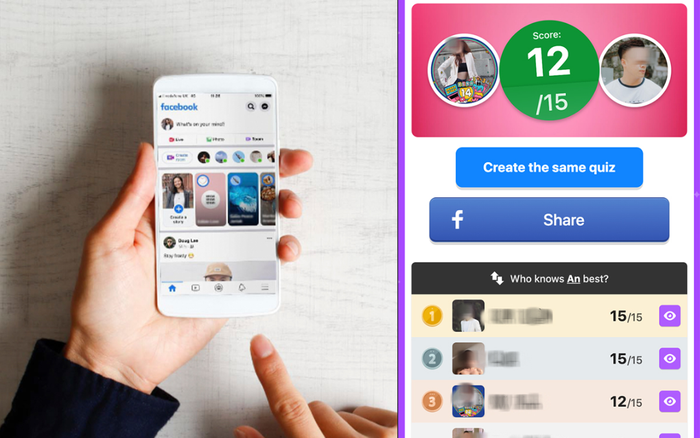 Mối nguy hiểm khôn lường khi chơi game trắc nghiệm, hỏi đáp trên Facebook