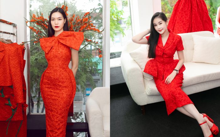 Lê Âu Ngân Anh xinh như mộng khi đi thử đồ, nhìn tới Hoa hậu Thùy Dung mới 'xỉu lên xỉu xuống'