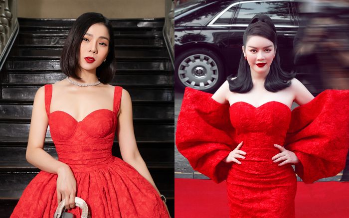 'Bỏ quên tình trẻ', Lệ Quyên khoe khéo thềm ngực đầy đọ sắc cùng Lý Nhã Kỳ