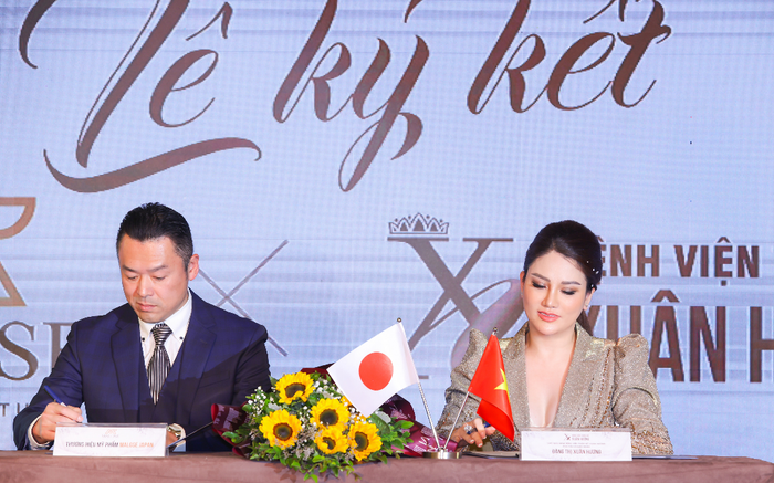 Đại diện thương hiệu Malose Japan: “Chúng tôi tin tưởng chọn Bệnh viện thẩm mỹ Xuân Hương là đối tác phân phối độc quyền”