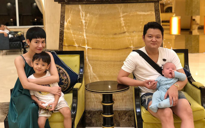 Loạt biểu cảm 'không phải dạng vừa đâu' của cậu 2 nhà Trà My Idol