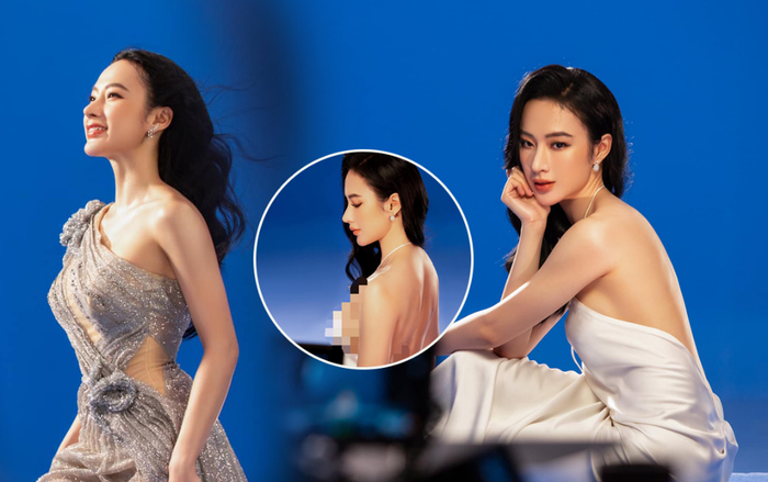 Angela Phương Trinh xinh như nữ thần, pose dáng khoe trọn tấm lưng, thả lơi 'cặp tuyết lê' gợi cảm
