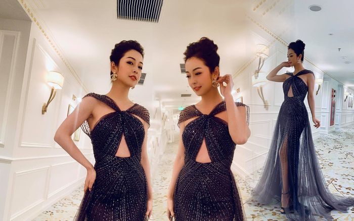 Hoa hậu Jennifer Phạm diện váy xuyên thấu khoe triệt để body gợi cảm của gái 4 con khiến fan trầm trồ