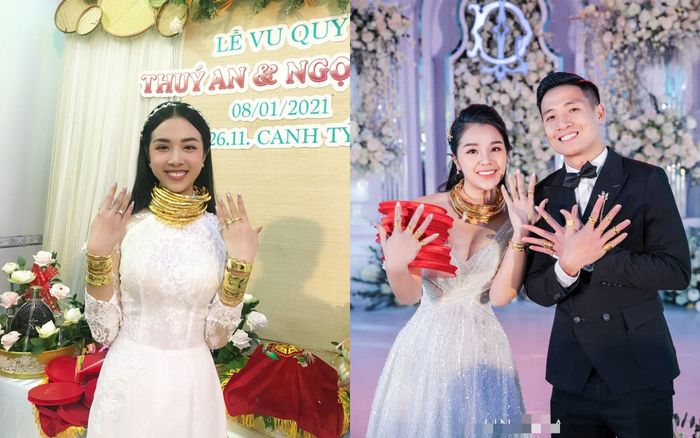 Sau Á hậu Thúy An, điểm danh loạt sao Việt vàng đeo 'đỏ người' trong ngày cưới