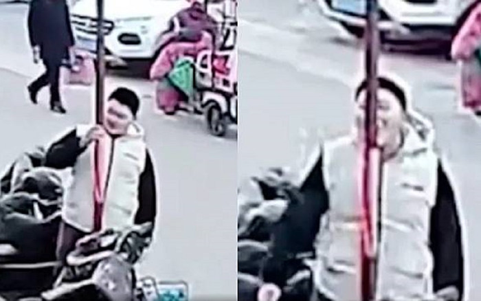 Chơi trội dùng lưỡi liếm cột thép ở -16 độ, thiếu niên nhận cái kết đắng ngắt