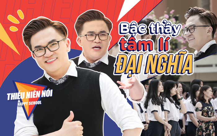 Thiếu Niên Nói 2021: 'Bậc thầy tâm lí' Đại Nghĩa 'đốn tim' học sinh bởi những câu nói cực ý nghĩa