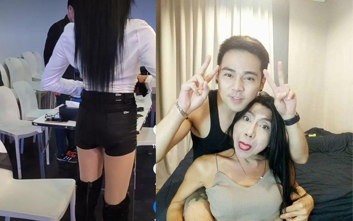 Gương mặt lão hoá nặng nề của 'sugar mommy' chuyển giới thích cặp kè trai trẻ